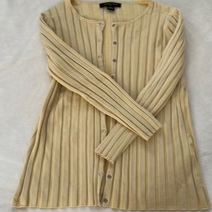 August Silk Women’s Ribbed Sweater